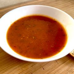A picture of Tomato Basil Soup.