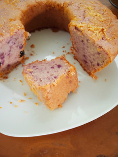 Foto resep Cake Ubi Ungu