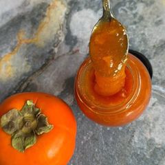 A picture of Persimmon (Ramphal) Jam.