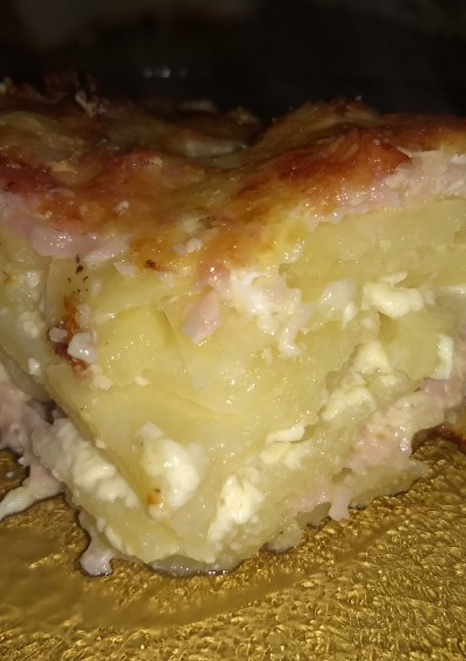 Una foto de Milhojas de papa