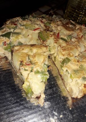 Una foto de Tortilla de Papas y Zapallitos