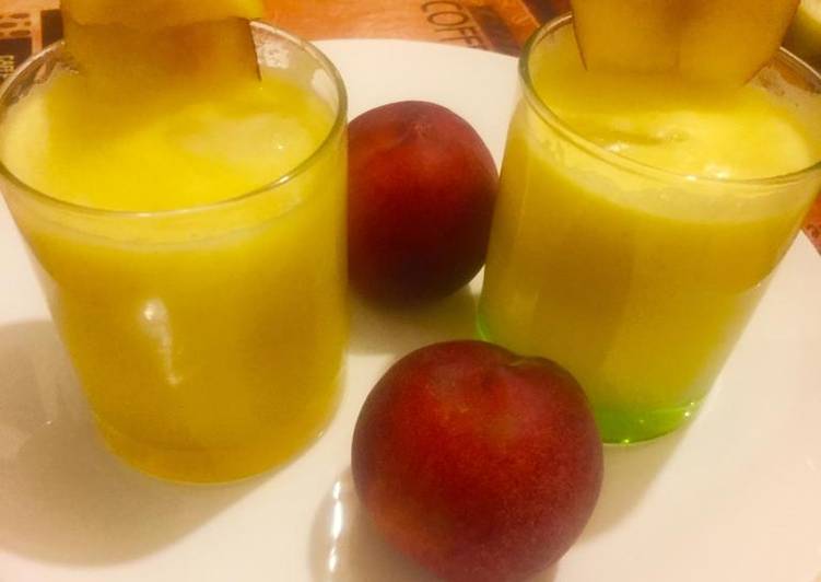 Simple Way to Prepare Any-night-of-the-week Homemade peach juice or drink