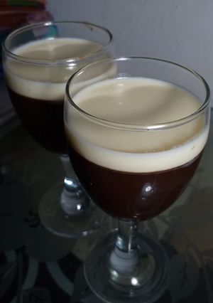 Foto resep Puding Coklat dan Vla Susu Kuning Telur