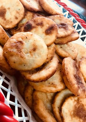 Krumplis lángos recept fotója