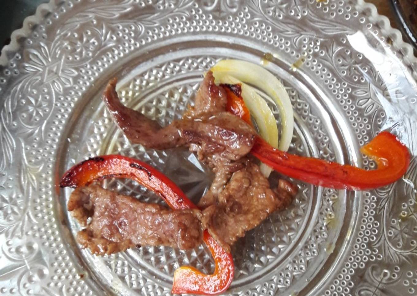 Daging panggang sederhana