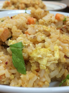 A picture of Tomato Fried Rice.