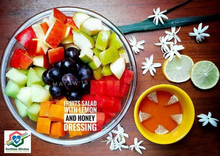 Cara Gampang Membuat Salad buah, Enak Banget