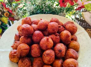 Gambar Cekodok Pisang Bulat