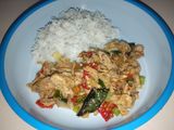 Ayam suwir pedas
