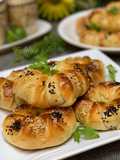 Mincedmeat stuffed bread rolls