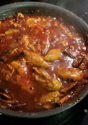 A picture of Garlic BBQ chicken breast tenders.