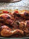 Pollo a la mediterránea