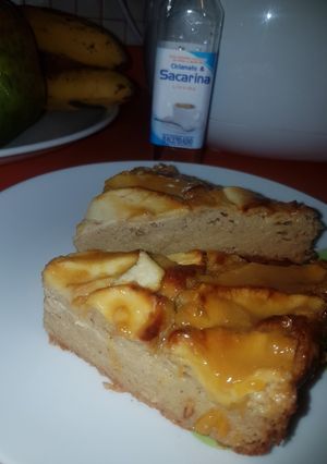 Una foto de Tarta de manzana fit