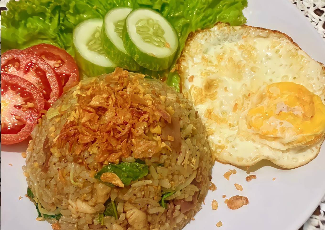 Nasi Goreng Lada Hitam