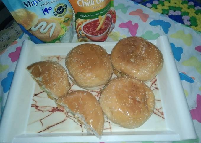 Recipe of Ultimate Egg keema burger