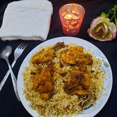 A picture of Pan Tikka pulao.