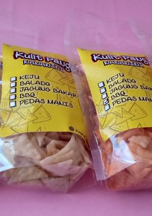 Foto resep Keripik kulit pangsit