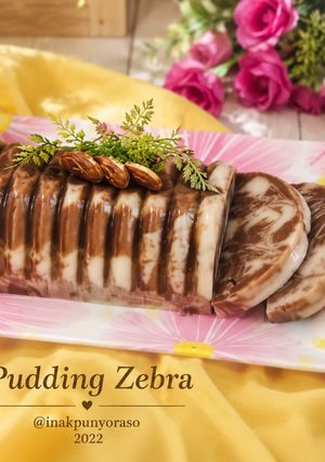 Foto resep Pudding Zebra