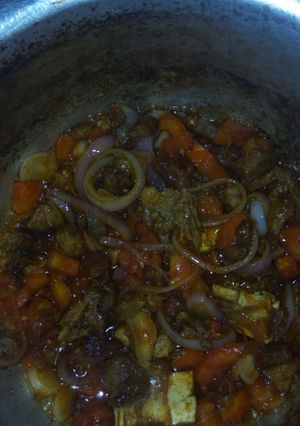 A picture of Beef stew.
