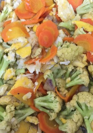 Foto resep Orak Arik Telur Sayuran