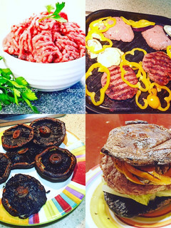 Una foto de Portobello hamburfit by @xifit