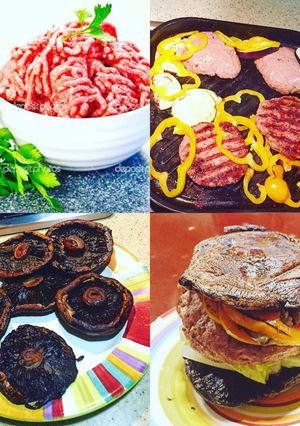 Una foto de Portobello hamburfit by @xifit