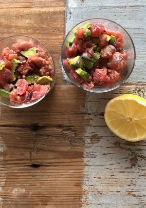 Une photo de Tartare de thon