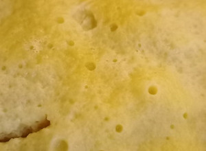 Gambar Kek Bahulu Kukus Oren (Tanpa Mixer)