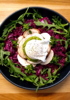 Une photo de Assiette printanière ☀️🥑🥚