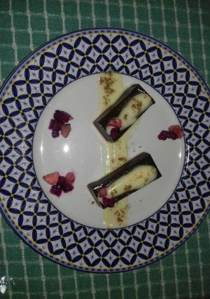 Foto resep Pudding coklat dengan vla vanilla