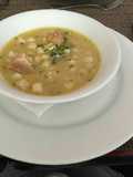 Caldo de pata (morcillo)