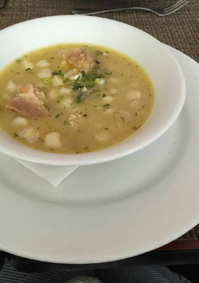 Una foto de Caldo de pata (morcillo)