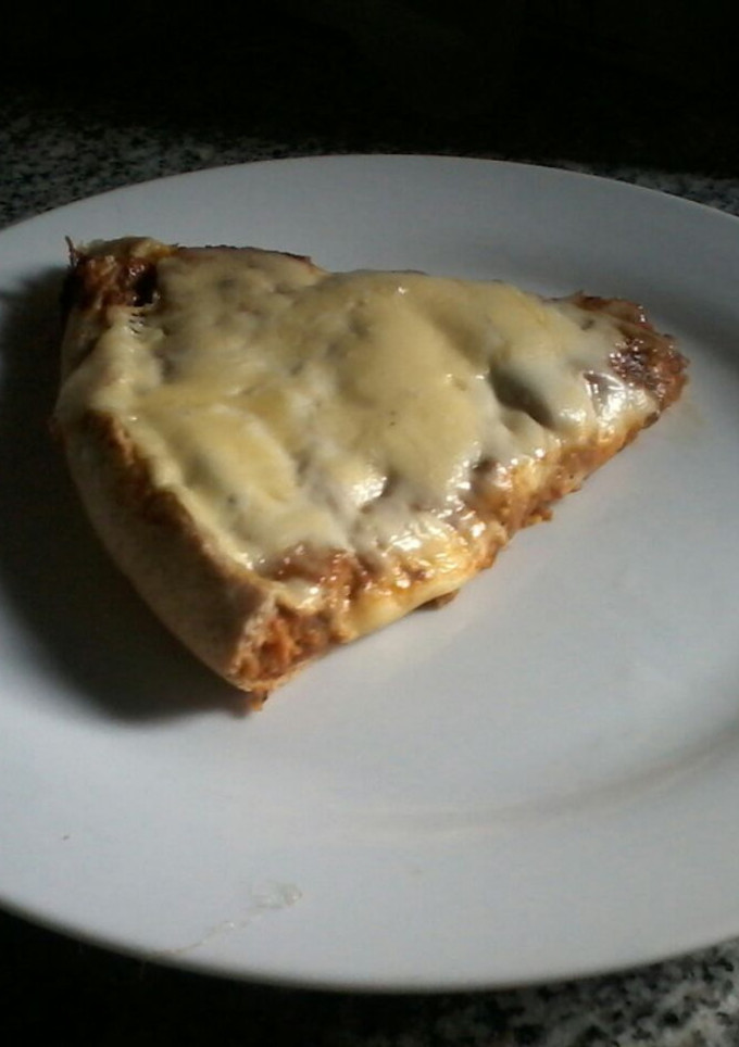 Una foto de Tarta de berenjenas y champiñones