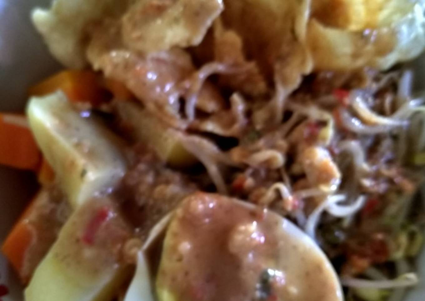 Gado2 sambal pecel