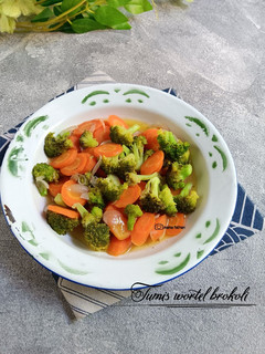 Foto resep Tumis wortel brokoli