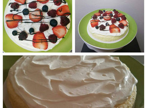 Una foto de Cheesecake japonés