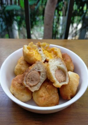 Foto resep Donat simple isi