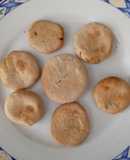 Galletas con dos ingredientes, proteica, sin azúcares rápida