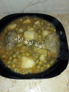 صورة لوصفة مرق الجلبانة والقرنون