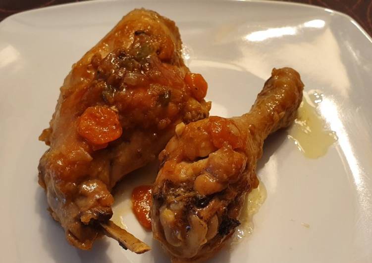 Pollo y conejo a la cerveza