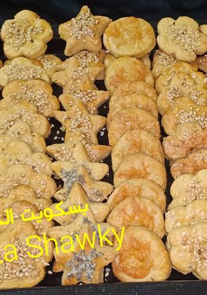 صورة لوصفة بسكويت الجبنة الإسطنبولى يدوب بالفم