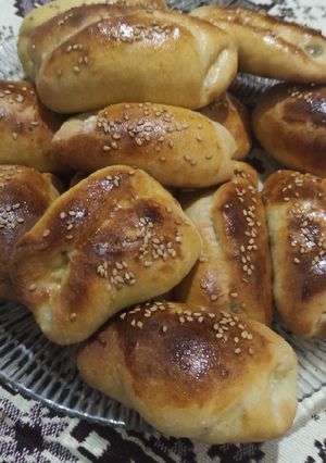 عکسی از دستور نان پنبه ای پنیری