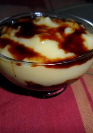 Una foto de Crema de maicena