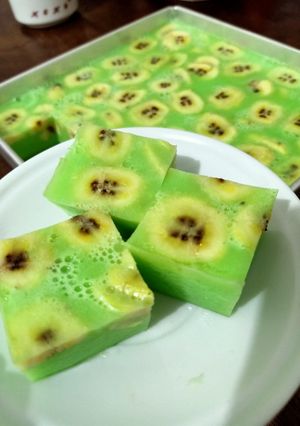 Foto resep Banana puding/nagasari puding