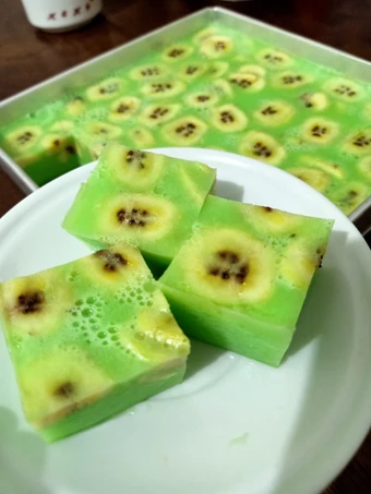 Langkah Gampang Membikin Resep Banana puding/nagasari puding yang Uenak Anti Ribet, Mantap Sekali