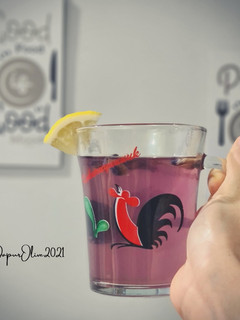 Foto resep Teh Bunga Telang Lemon Madu