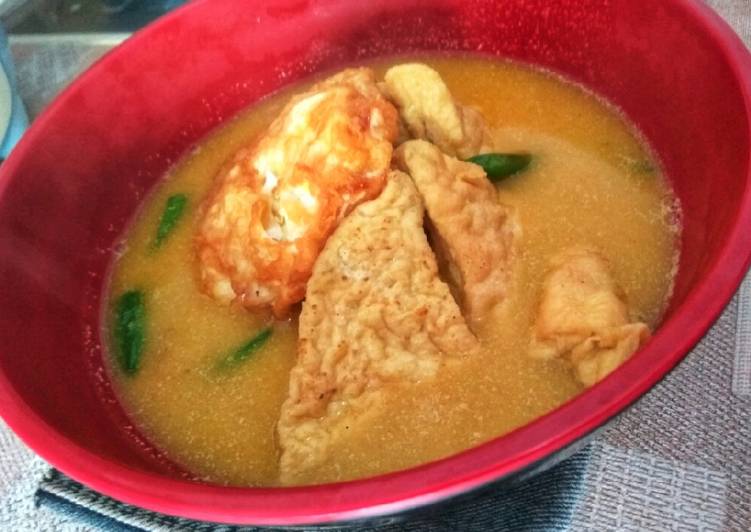 Gulai tahu telur