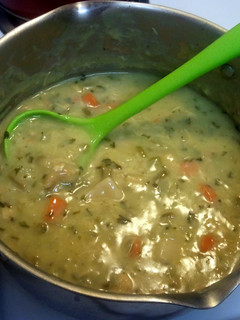 A picture of Chicken Dumpling Soup.