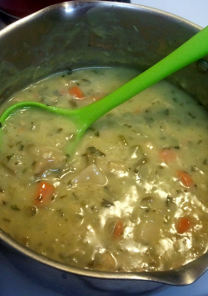 A picture of Chicken Dumpling Soup.