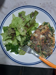 Una foto de Tortilla de Acelga y zanahoria